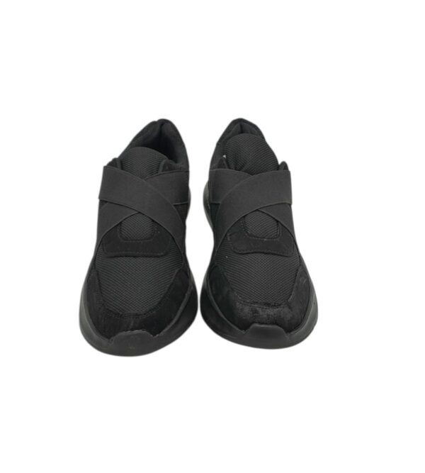 Adidasi dama Tu 41, material textil, negru - imagine 3