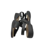 Sandale dama Free Step 39, piele, negru - imagine 4