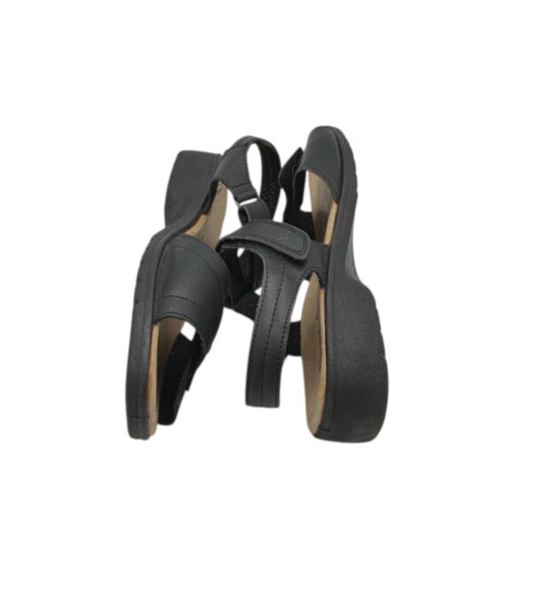 Sandale dama Free Step 39, piele, negru - imagine 4