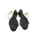 Sandale dama Next 40, imitatie de piele, gri negru - imagine 5