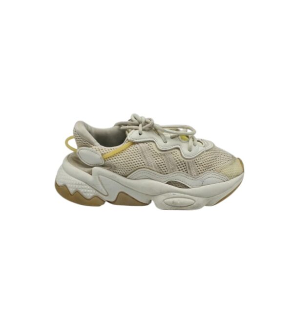 Adidasi copii Adidas 35, material textil, alb - imagine 1