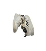 Adidasi copii Adidas 23, imitatie de piele, alb - imagine 4