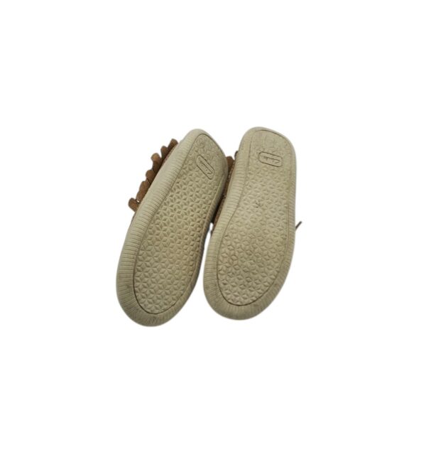 Adidasi copii Clarks 22, piele intoarsa, maro - imagine 5