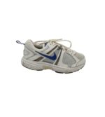 Adidasi dama Nike 38, imitatie de piele, material textil, alb negru