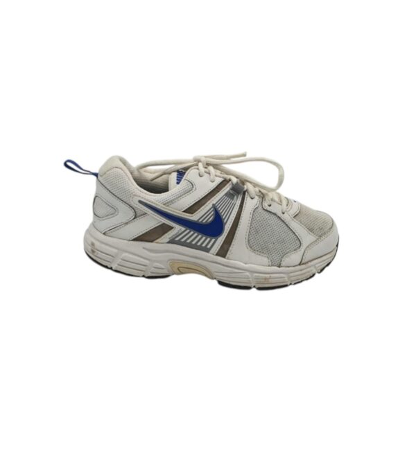 Adidasi dama Nike 38, imitatie de piele, material textil, alb negru - imagine 1