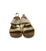 Sandale dama Walkmaxx 37, imitatie de piele, auriu crem - imagine 3