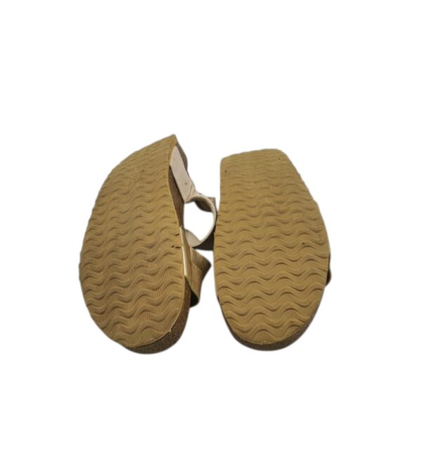 Sandale dama Walkmaxx 37, imitatie de piele, auriu crem - imagine 5