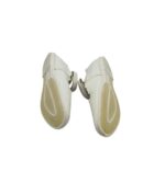 Balerini copii Junior 33, imitatie de piele, alb - imagine 5