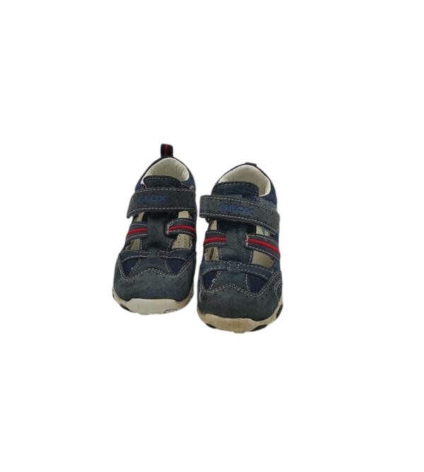 Sandale copii Geox 20, material textil,  imitatie de piele, bleumarin - imagine 3