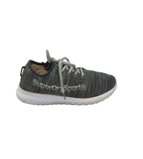 Adidasi barbati Superdry 45, material textil, gri - imagine 1