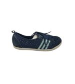 Adidasi dama Adidas 39, piele intoarsa, material textil, bleumarin