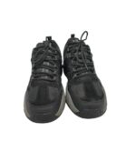 Adidasi barbati Skechers 46, material textil, piele intoarsa, negru - imagine 3