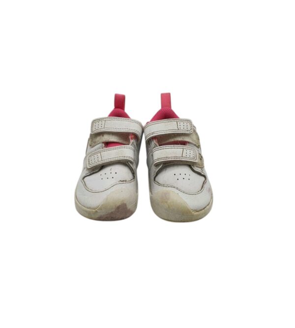 Adidasi copii Nike 21, piele, imitatie de piele, alb - imagine 3