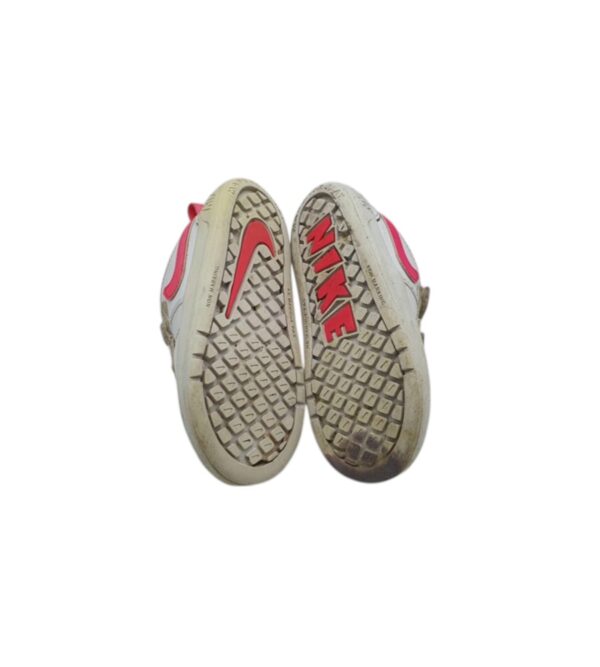 Adidasi copii Nike 21, piele, imitatie de piele, alb - imagine 5