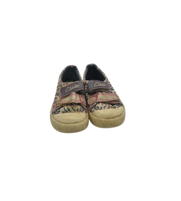Tenisi copii Clarks 20, material textil, multicolor - imagine 3