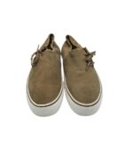Tenisi barbati Kruger 42, piele intoarsa, maro - imagine 3