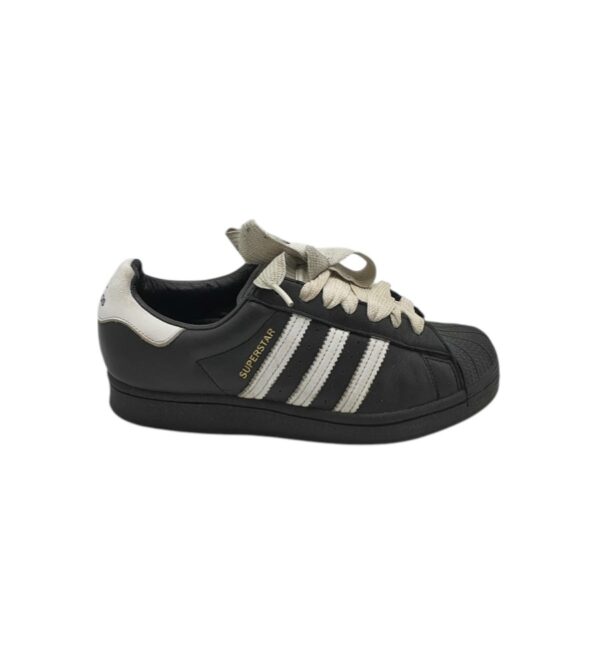 Adidasi dama Adidas 41, piele, negru - imagine 1