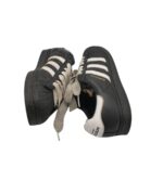Adidasi dama Adidas 41, piele, negru - imagine 4