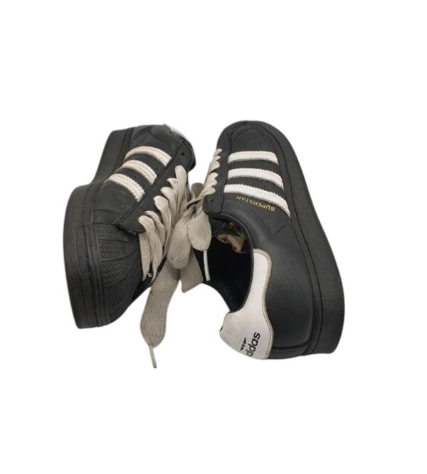 Adidasi dama Adidas 41, piele, negru - imagine 4