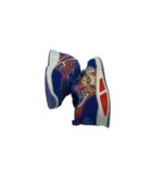 Adidasi copii 25, imitatie de piele, albastru - imagine 4