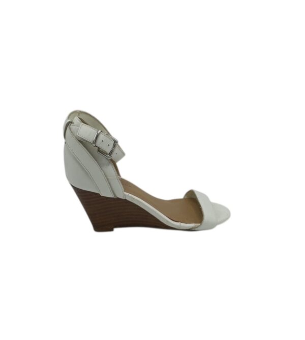 Sandale dama New Look 37, imitatie de piele, alb - imagine 1