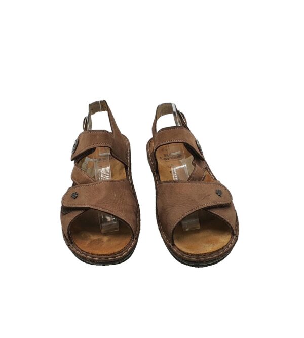 Sandale dama Finn Comfort 39, piele, maro - imagine 4