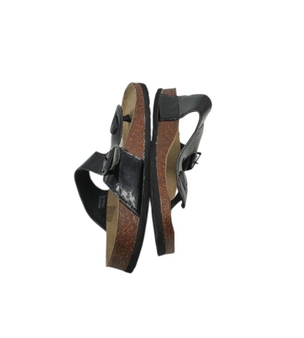 Saboti dama M&Co 38, imitatie de piele, negru - imagine 4