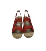 Sandale dama Fly Flot 39, piele, rosu - imagine 3