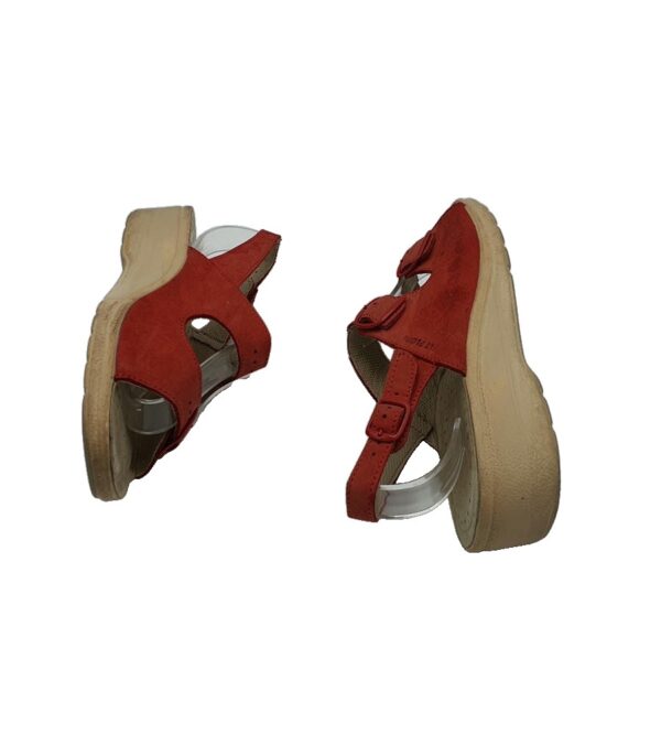 Sandale dama Fly Flot 39, piele, rosu - imagine 4