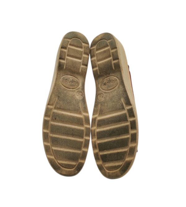 Sandale dama Fly Flot 39, piele, rosu - imagine 5