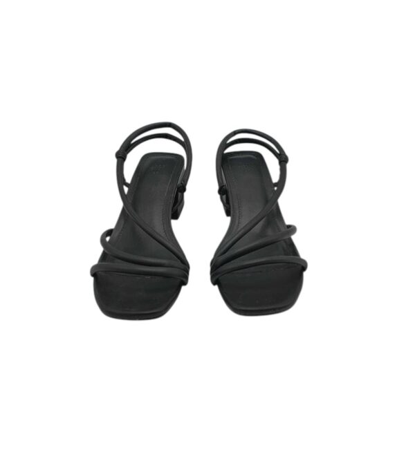 Sandale dama H&M 37, imitatie de piele, negru - imagine 3