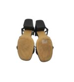 Sandale dama H&M 37, imitatie de piele, negru - imagine 5