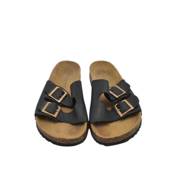 Saboti dama Primark 38, imitatie de piele, negru - imagine 3