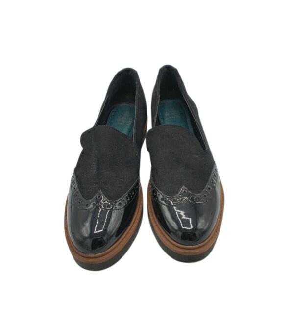 Pantofi dama Next 40, imitatie de piele, negru - imagine 3