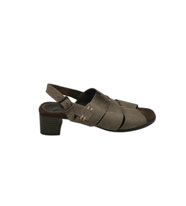 Sandale dama Gabor 40, piele, gri - imagine 1