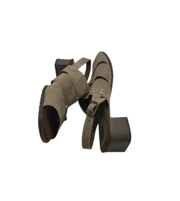 Sandale dama Gabor 40, piele, gri - imagine 4