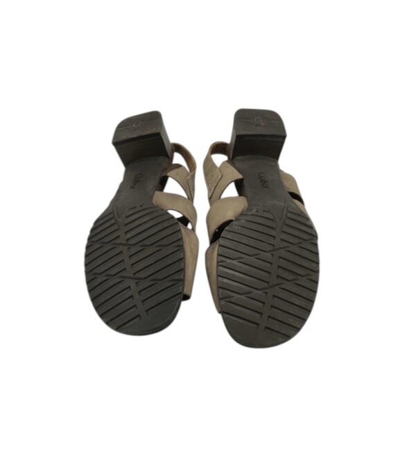 Sandale dama Gabor 40, piele, gri - imagine 5