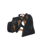 Sandale dama Gortz 37, material textil, negru - imagine 4