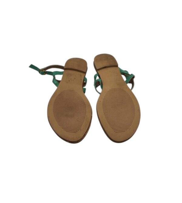 Sandale dama Atmosphere 39, imitatie de piele, verde - imagine 5