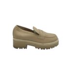 Mocasini dama L'intervalle 39, piele, crem
