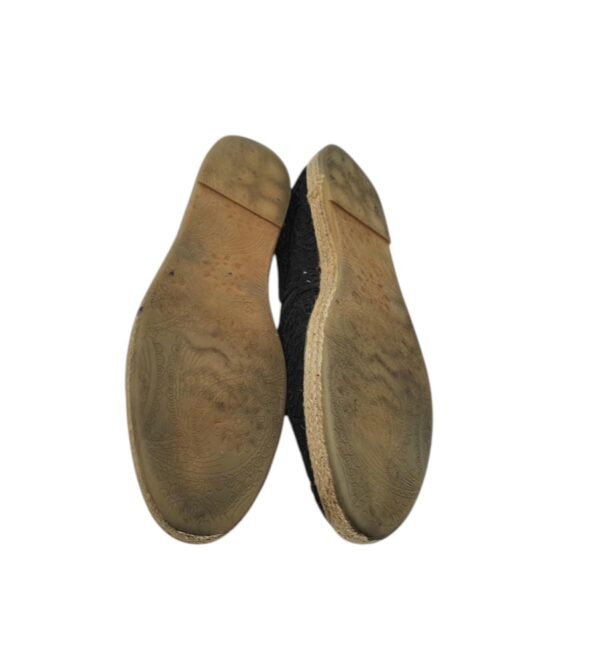 Espadrile dama Venice 42, material textil, negru - imagine 5