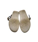 Sandale dama Inblu 38, imitatie de piele, gri - imagine 5