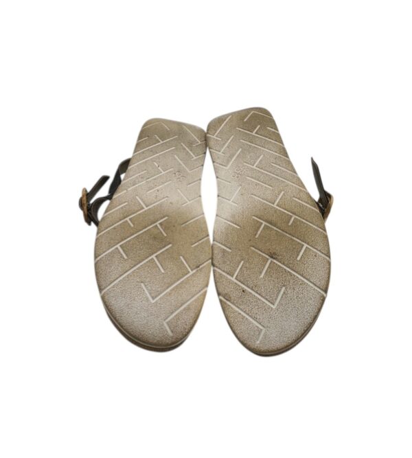 Sandale dama Inblu 38, imitatie de piele, gri - imagine 5