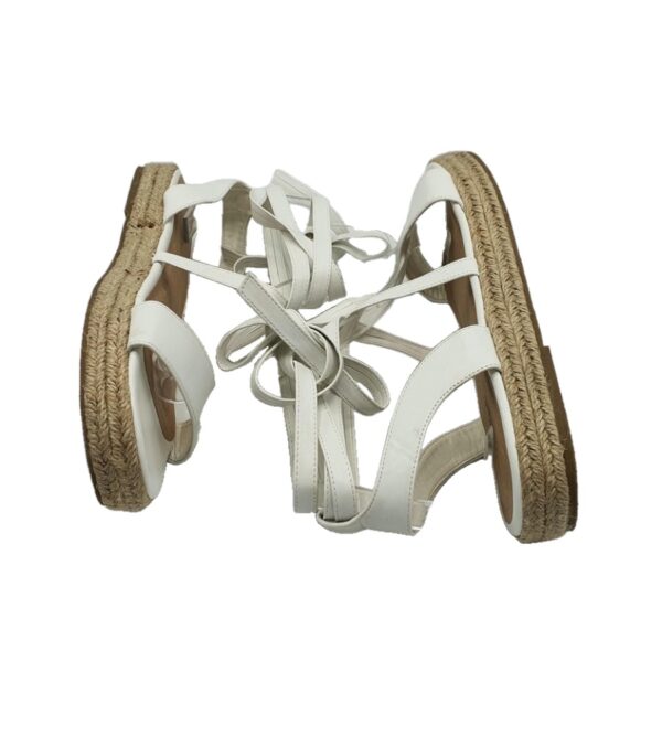 Sandale dama Truffle 42, imitatie de piele, alb - imagine 4