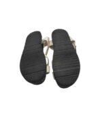 Sandale dama 38, imitatie de piele, alb - imagine 5