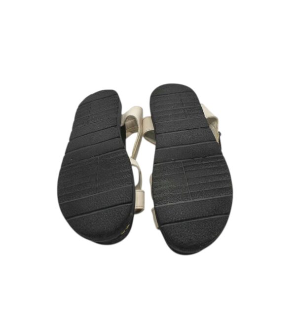 Sandale dama 38, imitatie de piele, alb - imagine 5