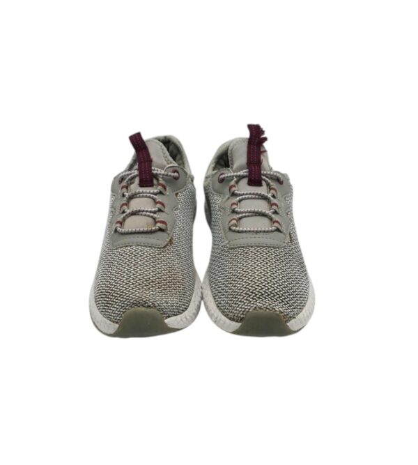 Adidasi dama 36, material textil, gri - imagine 3