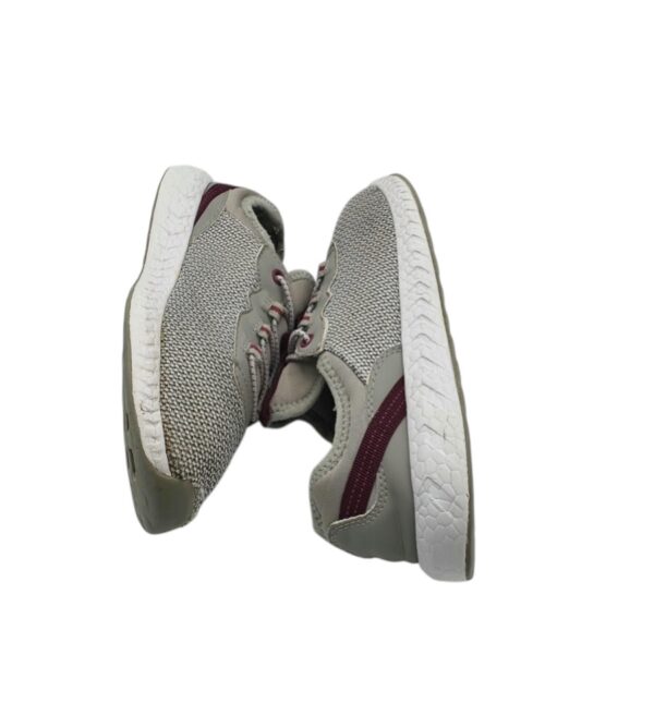 Adidasi dama 36, material textil, gri - imagine 4