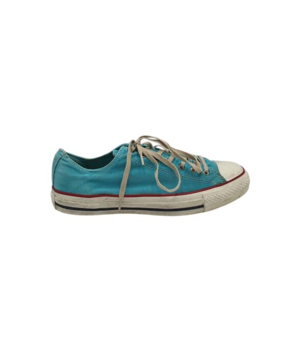 Tenisi barbati Converse 44, material textil, albastru - imagine 1