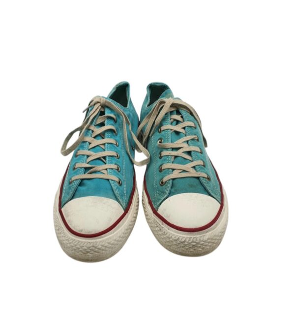 Tenisi barbati Converse 44, material textil, albastru - imagine 3